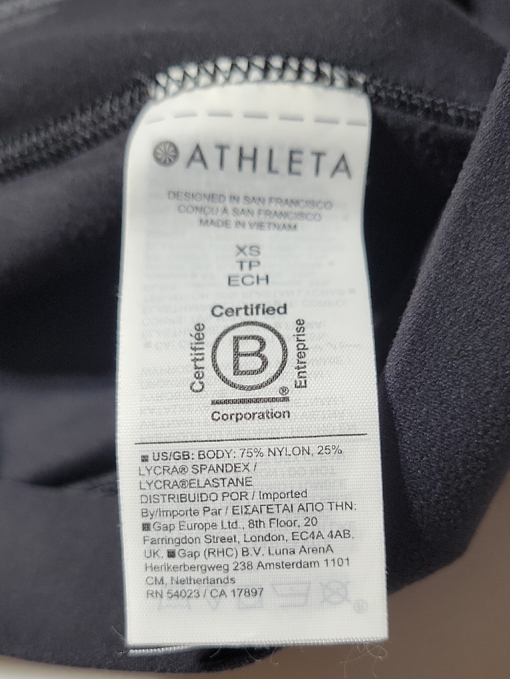 Athleta Womens Salutation Stash High Rise Black Skort Tennis Golf Atheisure S XS - Picture 9 of 9